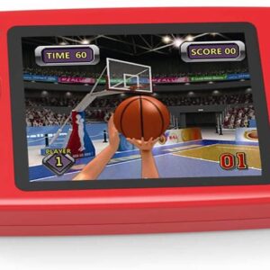 Beijue 16 Bit Handheld Games for Kids Adults 3.0'' Large Screen Preloaded 100 HD Classic Retro Video Games no Need WiFi USB Rechargeable Seniors Electronic Game Player Birthday Xmas Present (Red)