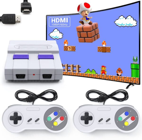 Retro Game Console Built in 821 Games HDMI, Super Classic Video Game Console, Mini Games Retro Console Game System, Mini Game Consoles, Plug and Play Video Games for TV, Retro Toys Gifts for Men