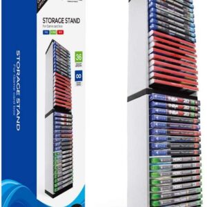 Storage Tower for PS5 Games, Storage Stand for PS5 PS4 Xbox One Games (for 36 Game Boxes)