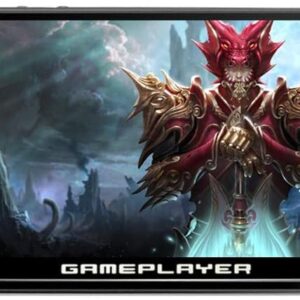 New 5.1 inch 16GB Retro Handheld Video Game Console Built-in 7600 Games for Multiple simulators Portable Game Console mp3/4 av-Out(Black)