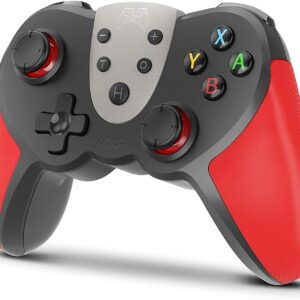 Controller for Nintendo Switch - KINGEAR Wireless Pro Controller for Switch Animal Crossing Video Games Accessory, Gifts for Men Gaming PC Controllers for Nintendo Switch with 6 Axis/ Turbo/ NFC