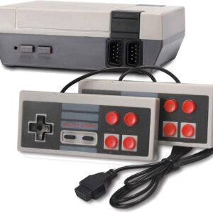 620 Retro Game Console Mini Classic Game System with 2 NES Classic Controller and Built-in 620 Games, Plug & Play Old Video Game Console for Kids & Adults (AV Output, NOT-OEM)