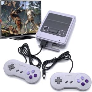 Classic Game Console- HD Retro Game Console Built-in 621 Video Game in TF Card,and 2 NES Classic Controller HDMI Output Video Games