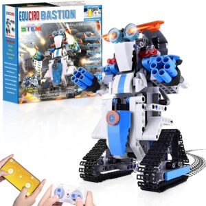 STEM Robot Building Kits for Kids- Remote Control Engineering Science Educational Learning Science Building Toys for Kids Age 8-12