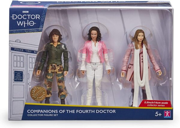 Doctor Who Companions of The Fourth Doctor Collector Figure Set